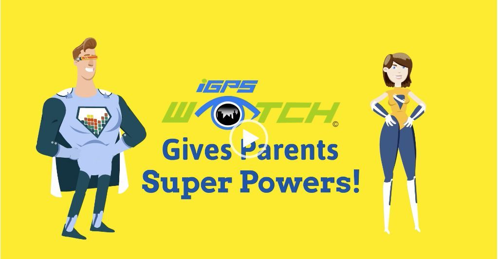 iGPS Watch Promotional Video gives parents super powers